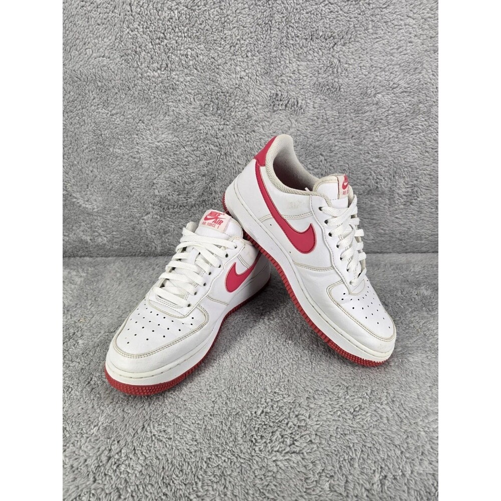 Nike Air Force 1 '07 NN Womens 8 White/Aster Pink Shoes.
